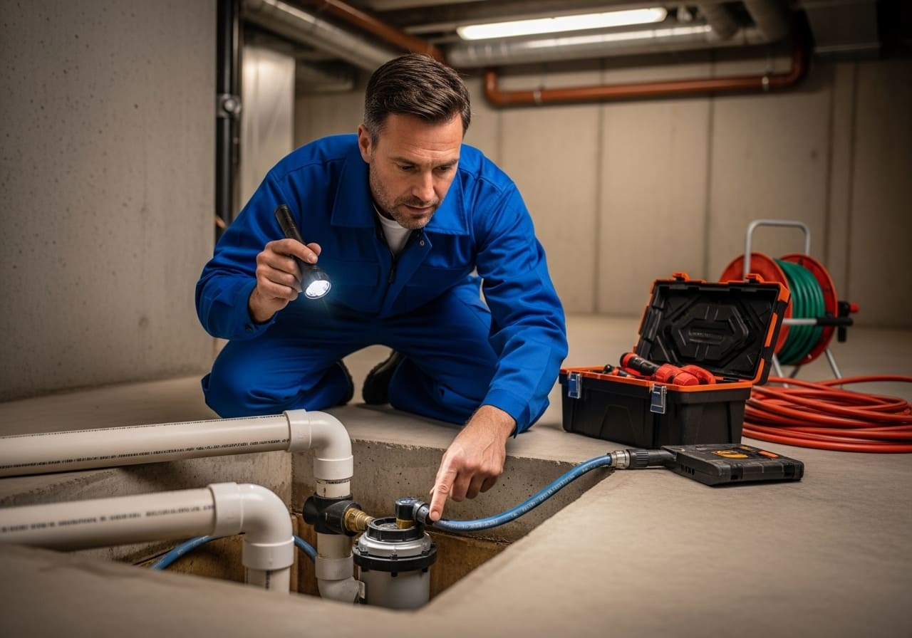 Sump Pump Installation & Repair in Gladewater