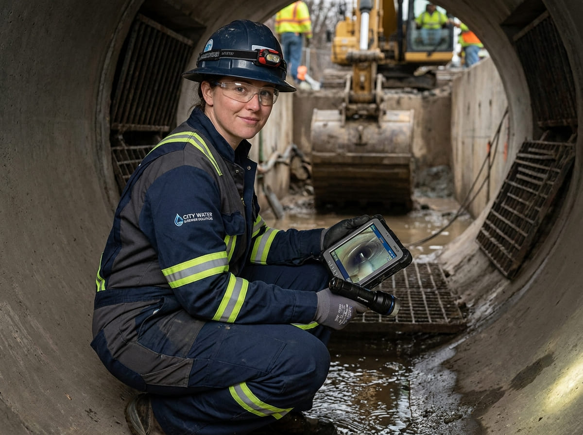 Sewer Line Inspection & Replacement in Gladewater